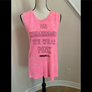 Mean Girls tank by Paramount size L/XL hot pink